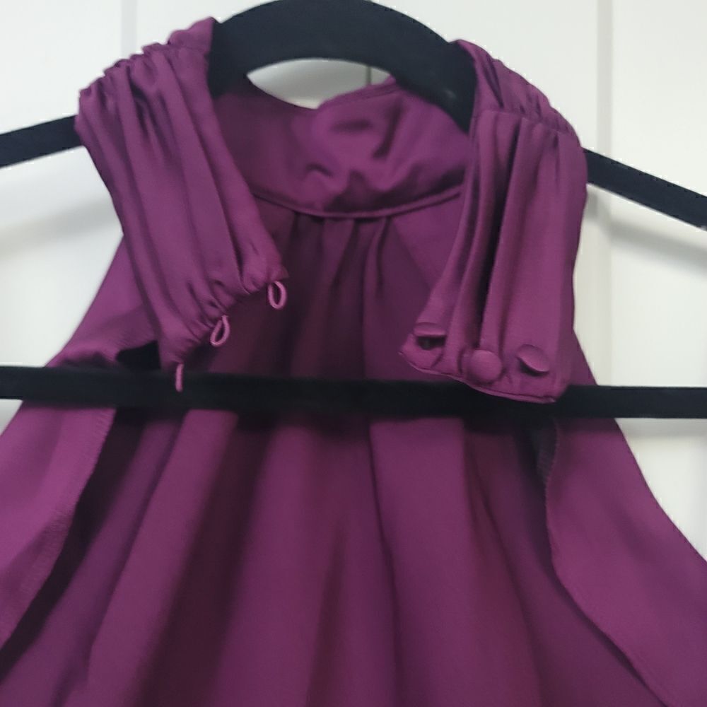 Lovers & Friends Raya midi dress Size Xl Halterneck Satin Revolve - Picture 5 of 9